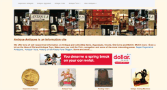 Desktop Screenshot of antique-antiques.com